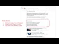 Common SERP Attributes Search Engine Optimization Website SEO Analysis