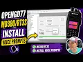 OpenGd77 - Install Voice Prompts