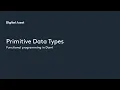 Lesson 6 Primitive Data Types