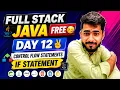 Full Stack Java Free Day 12 - Control Statements in Java aadiandjava 2 0
