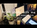 1 Hour Lofi MCAT Study With Me Case Western Reserve University Pre-Medicine Student CARS 1 1-4 1