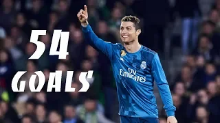cristiano ronaldo all 54 goals 2017 18 hd 1080p english commentary