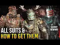 Dead Space Remake - All Suits How To Get Them All 14 Suits