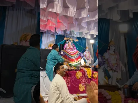 Ganpati ke ane ki khushi me hua jagran 😱 #trending #ganeshchaturthi #ganpati #ganesh #khatushyam