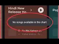 Resso App Fix No Songs available in the chart problem solve