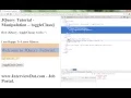 TOGGLECLASS METHOD IN JQUERY DEMO TAMIL