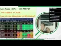 Live Trade - Market Udate