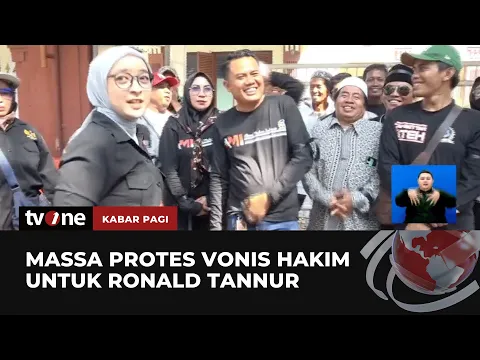 Ronald Tannur Bebas, Karangan Bunga Matinya Keadilan Hiasi PN Surabaya