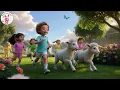Seven Little Baby Lambs 🐑 | Baa Baa Baa Song | Fun Nursery Rhymes & Baby Songs for Kids