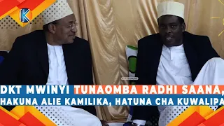 dkt mwinyi tunaomba radhi saana hakuna alie kamilika hatuna cha kuwalipa