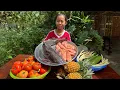 Download Lagu Market show and Cooking:  buy big catfish and  fish egg for my recipe - Cooking with Sreypich