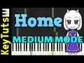 Learn to Play Home from Undertale - Medium Mode