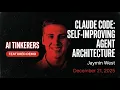 Jaymin West - Custom Self-Improving Subagents with Claude Code AI Tinkerers
