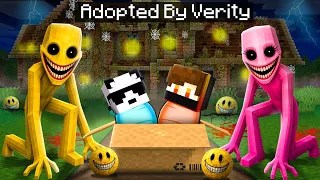 We Got ADOPTED By VERITY in Minecraft!