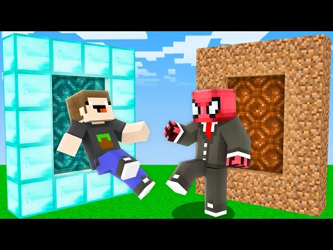 Video Thumbnail: ZENGİN PORTAL VS FAKİR PORTAL - Minecraft
