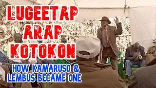 lugeetap arap kotokon when kamaruso warriors recovered lembus cattle taken by uasin nkishu maasai