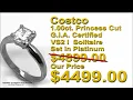 Need A Stunning 1ct Diamond Solitaire Costco price 4 899 00 Our price price 4 499 00