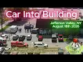 Car Drives Into Jefferson Valley Carvel - First Responders on Scene