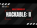 Hackable II Vulnhub Walkthrough Ethical Hacking Lab