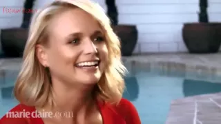 Miranda Lambert - Behind the Scenes Marie Claire Photoshoot January 2015 Issue