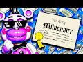 The Quest to Become a MILLIONAIRE in FNAF Pizzeria Simulator