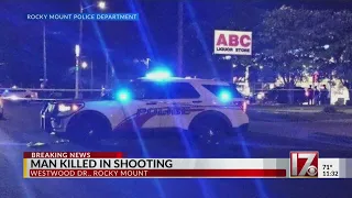 1 dead after shooting near shopping area in Rocky Mount police say