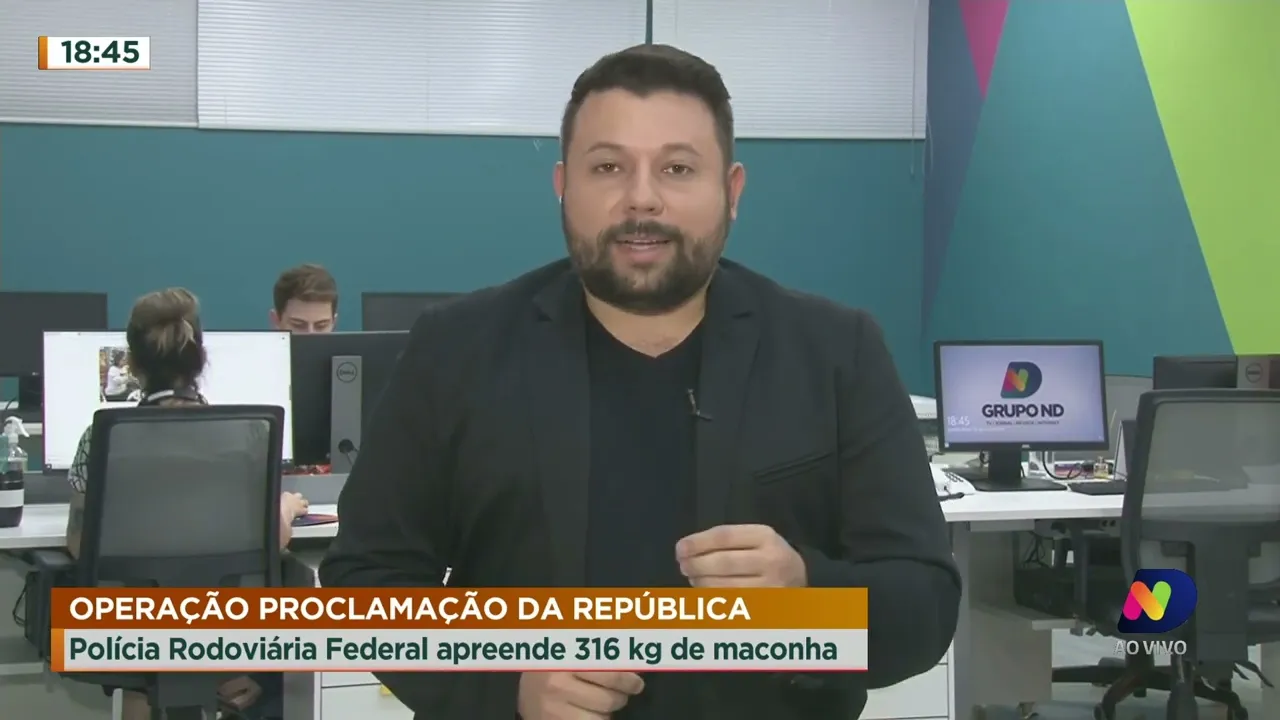 PRF apreende 316 kg de maconha durante o feriado de 15 de novembro