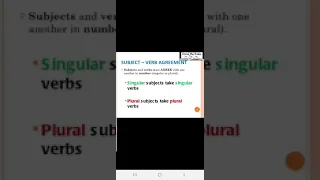 icse 10th english language subject verb agreement slide 1