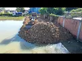 Lagu Completed 100% Bulldozer Komatsu Landfill Deleted Water Making Road Skill Dump Truck 5T Pushing Soil