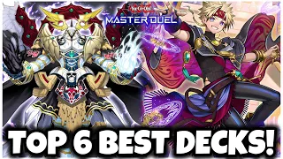 top 6 best decks in master duel 