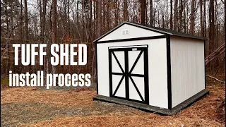Tuff Shed Install Process