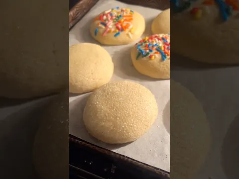 Chewy Sugar Cookies