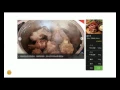 Smart Fridge interface demonstration