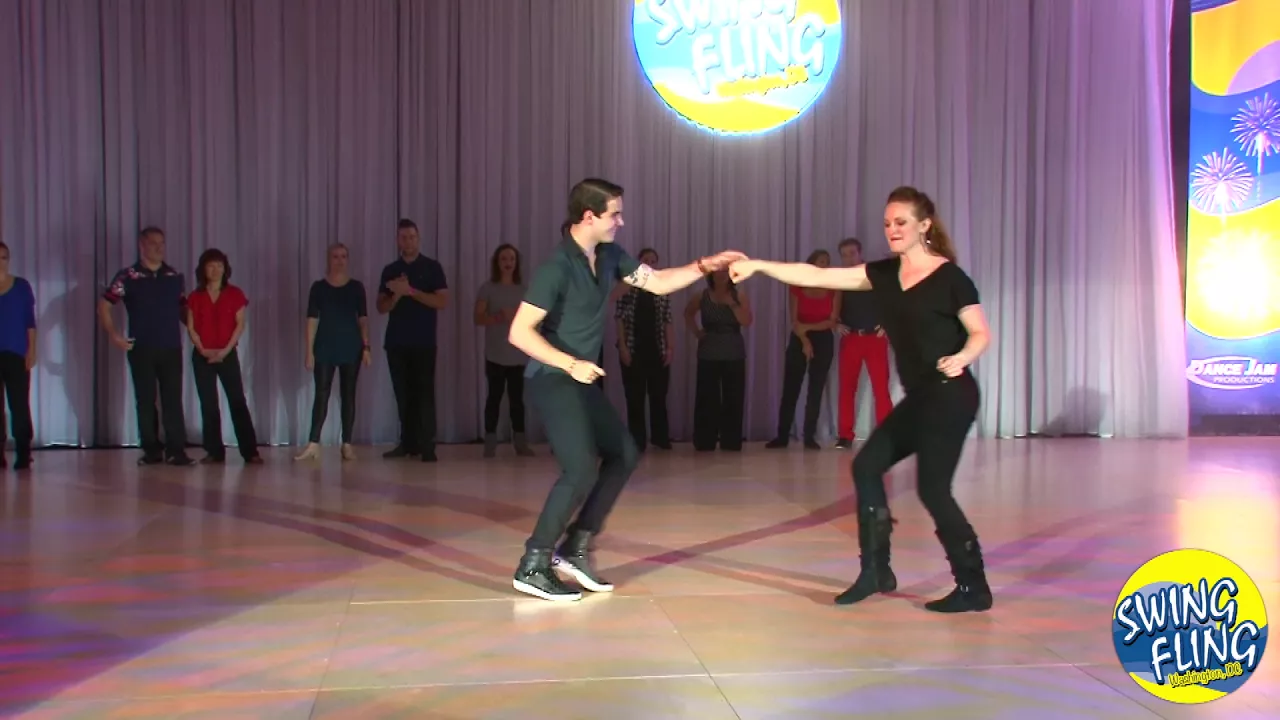 Swing Fling 2017 Advanced Strictly Swing Joe Romeo & Debra Anderson