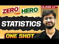 Statistics Full Chapter in ONE SHOT Chapter 13 Class 11 Maths