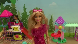 Barbie and Chelsea Park Day and Mini Golf 💗💗💗
