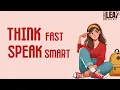 Download Lagu English Podcast For Learning English | How to Think Fast, Speak Smart | English Leap Podcast