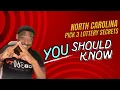 North Carolina Pick 3 Lottery Winning Examples Tips Strategies