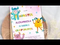 Monster Birt ay Invitations How to Edit on Zazzle YouTube Etsy zazzle