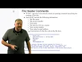 File Header Comments