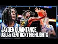 A Defensive MONSTER At 18 Years Old Jayden Quaintance Arizona State Kentucky Season Highlights