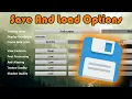 How To Save And Load Options And Graphics Settings - Unreal Engine 4 Tutorial