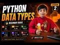 Python Tutourial Series - Data types