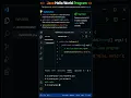 Learn Java from Zero - Hello World Program