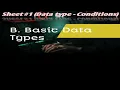 B Basic Data Types
