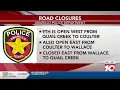 Amarillo police release updated road conditions on SW 9th near Coulter and Quail Creek