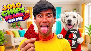 মিকো আমাকে ঝাল চিপস খাইয়ে দিল ! 🥵🌶️ | JOLO CHIPS PRANK ON ME 