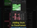Pandas Style to Color your Data
