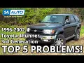 Top 5 Problems Toyota 4Runner SUV 1996-2002 3rd Generation