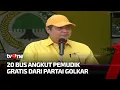 Lagu Ratusan Pemudik Mengikuti Mudik Gratis Partai Golkar | Kabar Saing tvOne